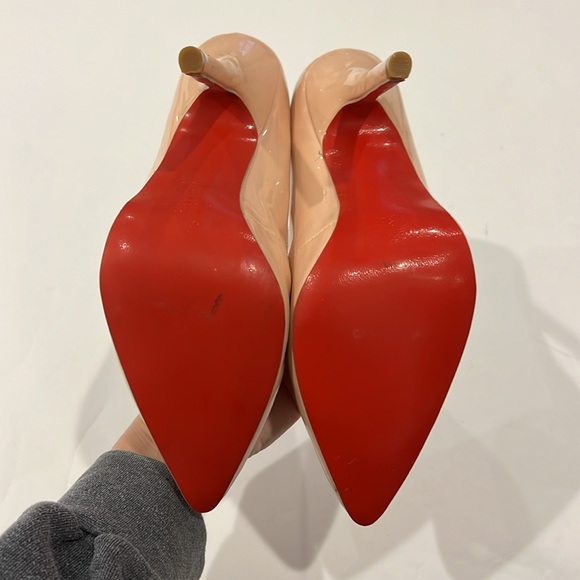 Christian Louboutin So Kate 120MM Patent Leather Pumps size 38 (8) - Picture 6 of 11